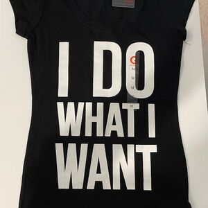 Guess Black Tee with White Logo